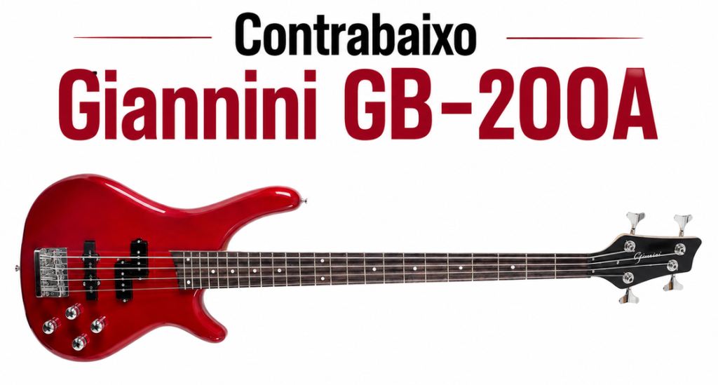 Contrabaixo Giannini GB-200A