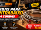 cordas para contrabaixo de 4 cordas