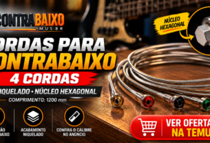 cordas para contrabaixo de 4 cordas